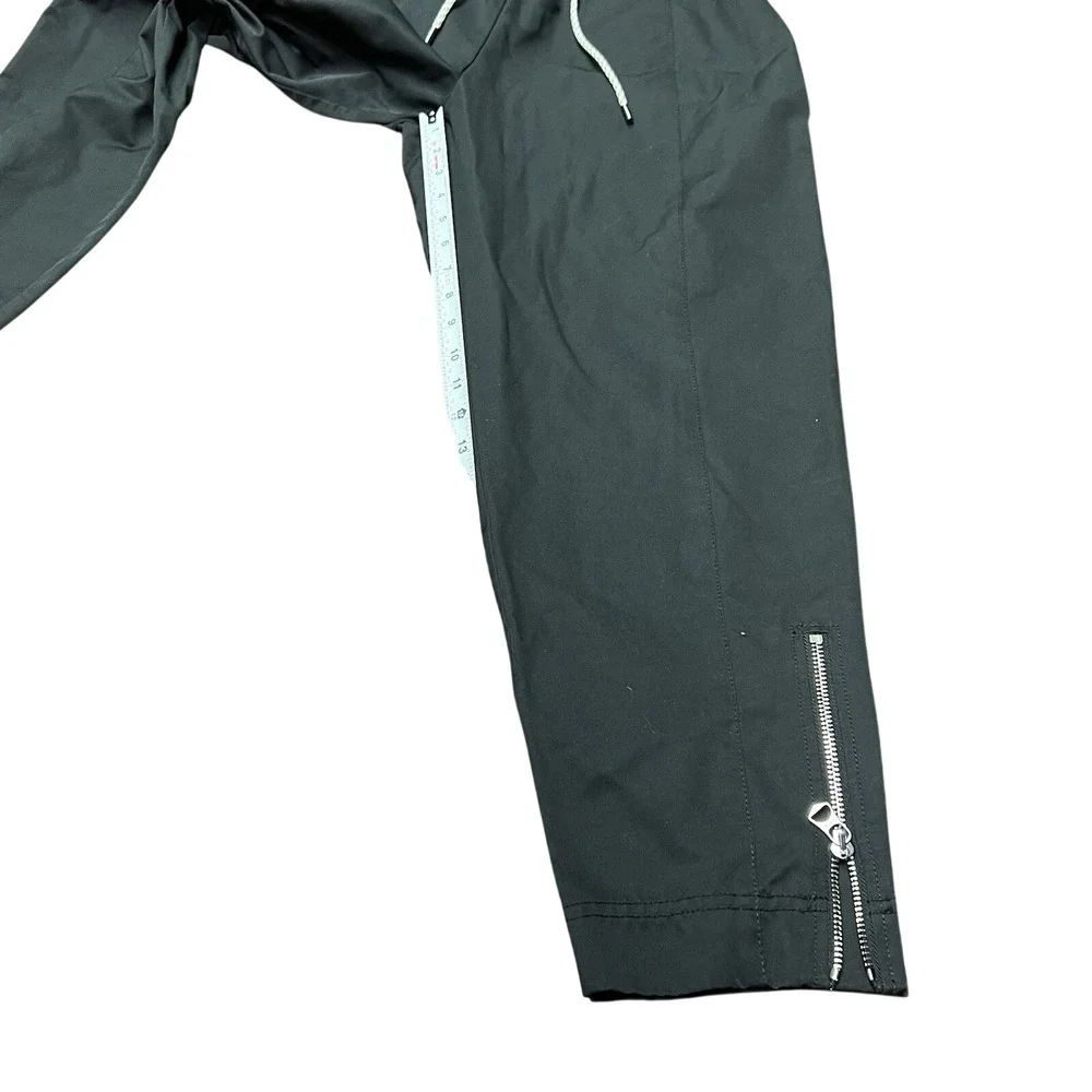 Varley Anthropologie Eastwood Cargo Joggers Sheen‎ Twill Womens 26x26 Black